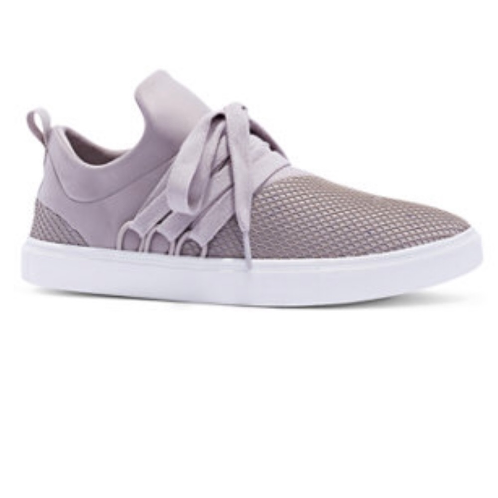 Knit Lace-Up Sneaker